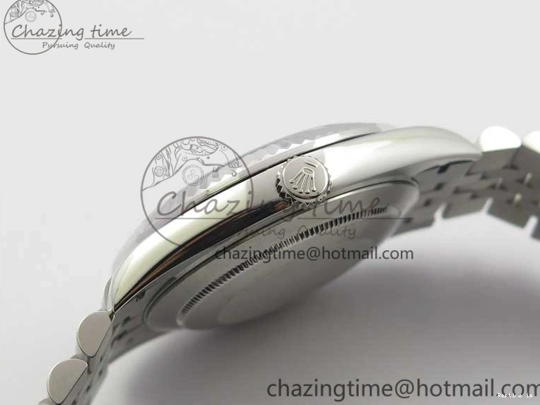 1228 WrinkleFree DateJust 41mm 126334 SS BP Maker 1:1 Best Edition New Version Blue Dial on Jubilee Bracelet 3075